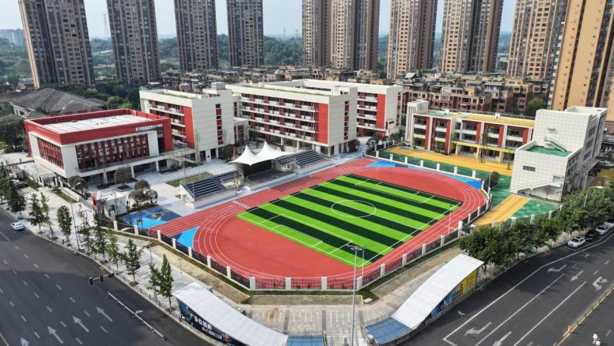 建成后的青江幼儿园