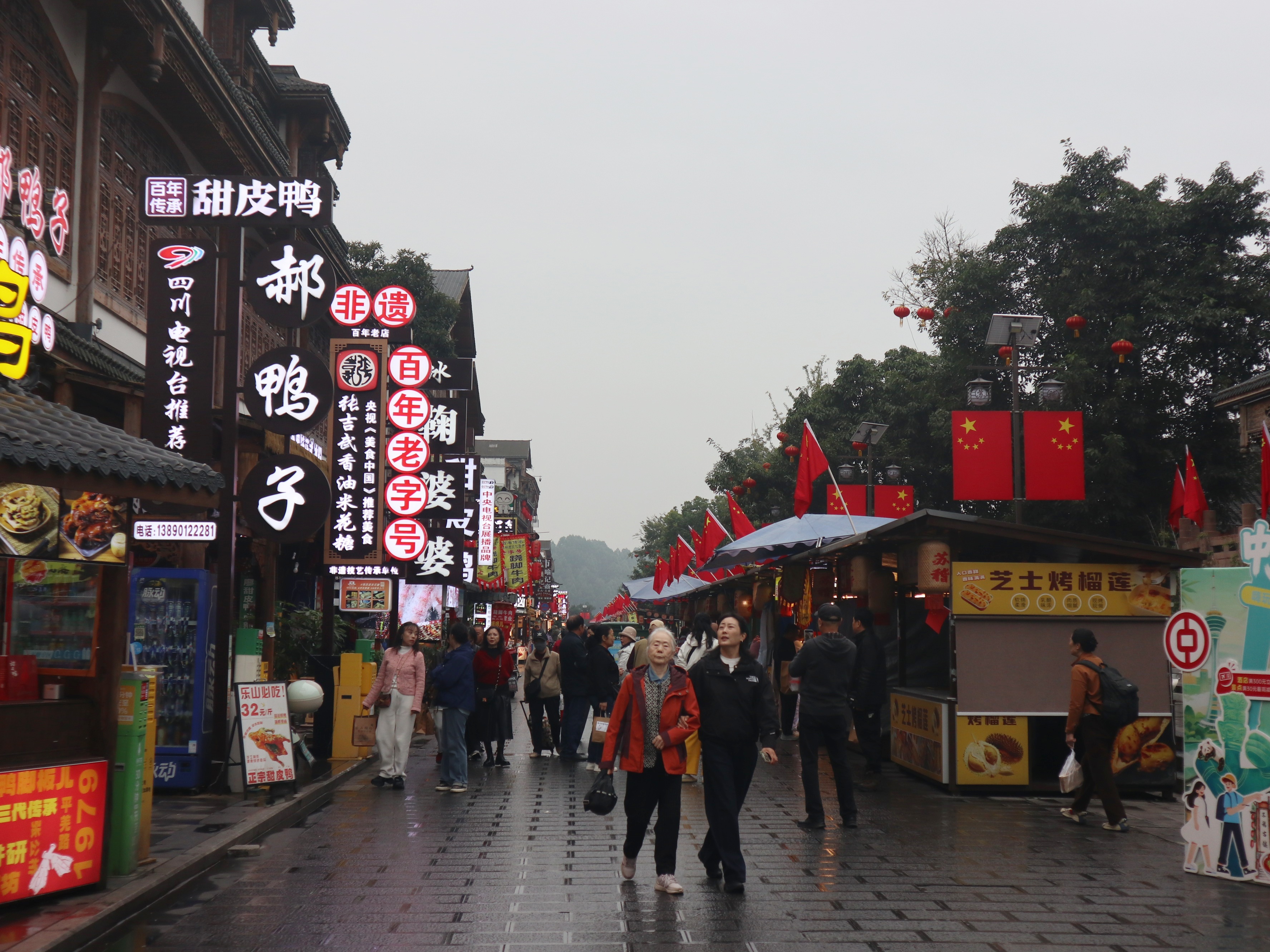 国庆中秋假期后，苏稽古镇旅游热度不减